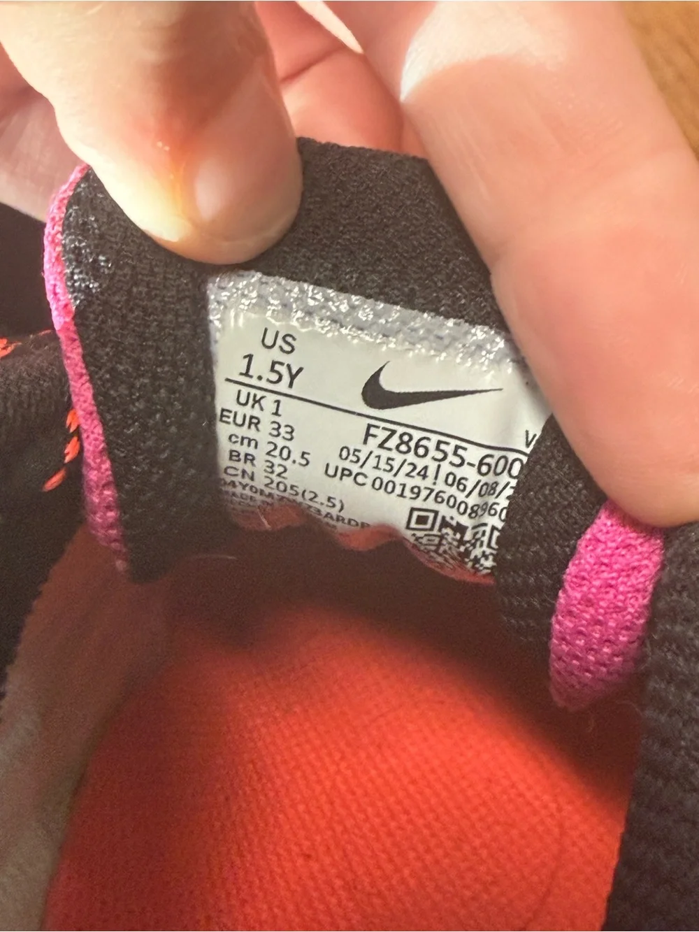 Nike Kids Pink and Black Baseball Cleats - Youth Athletic Sneakers